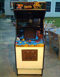 Mr. Do's Castle White Bootleg Cabinet 3 - Time Pilot?