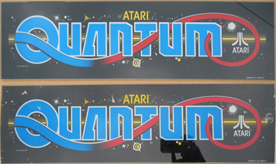 Reproduction Atari Quantum Marquees