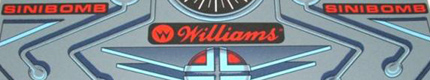 Williams Sinistar Control Panel Overlay Reproductions by Quarter Arcade 1