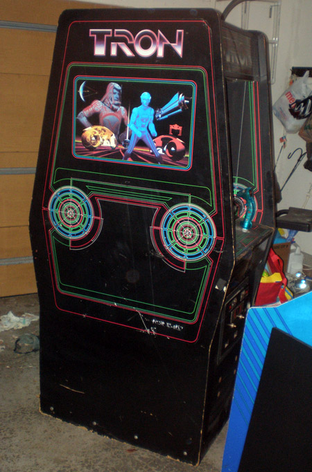 Tron arcade from Bloomington, IN