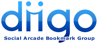 Diigo Classic Arcade Bookmarks Logo