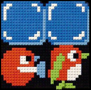 Pengo LEGO Artwork