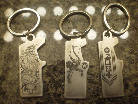 Centipede, Joust and Robotron Keychains