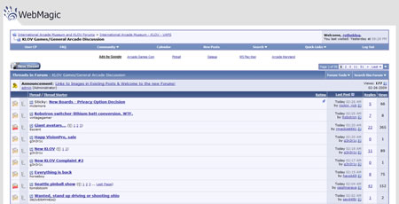 New Klov Forums Screenshot