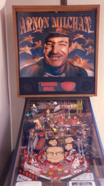 Arnon Milchan Pinball Machine