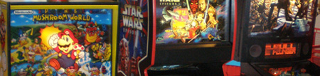 Pinball machines at Great Times