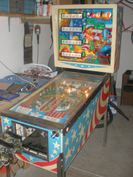 New World Pinball Machine