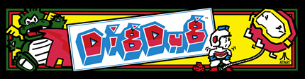 Dig Dug Marquee