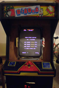 Dig Dug Color Problem 1