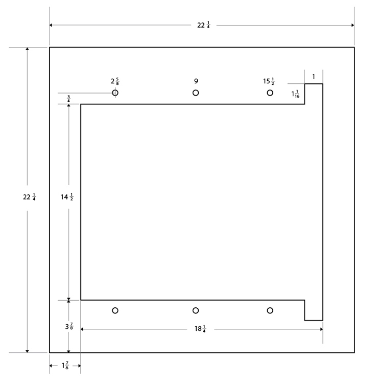 Dynamo Cabinet 19 Monitor Mount Board Dimensions Rotheblog