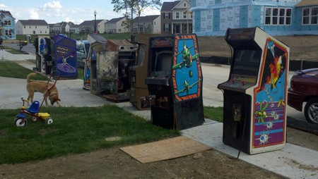 Arcade game sidewalk sale in Indianapolis