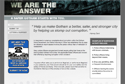 We Are The Answer Website Homepage