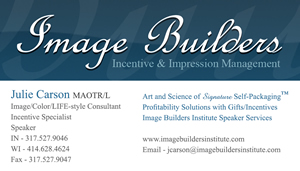 Image Builders Institute Business Card