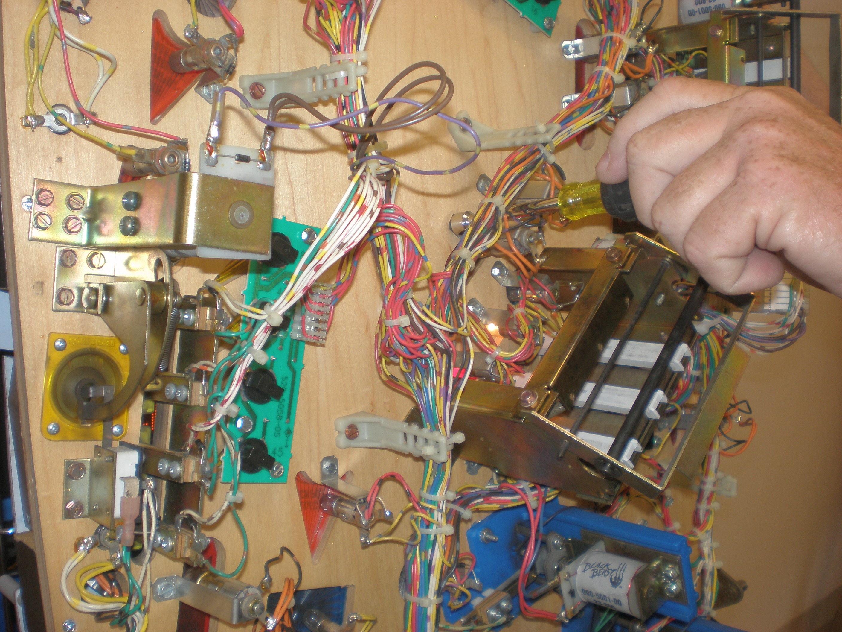 Pinball Repair Photo 4 Rotheblog Arcade Game Blog