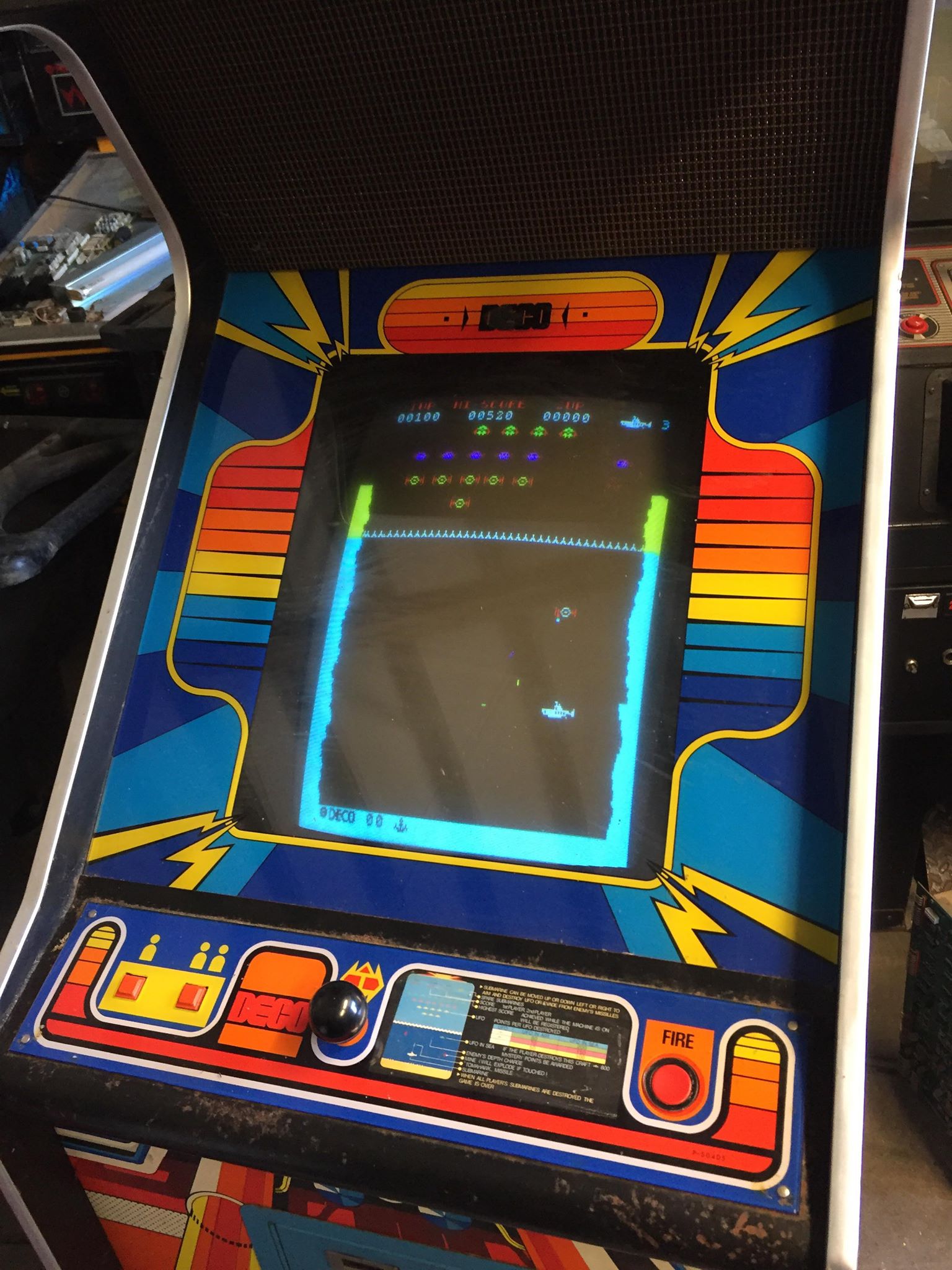 A (working!) DECO Tomahawk 777 | Rotheblog - Arcade Game Blog